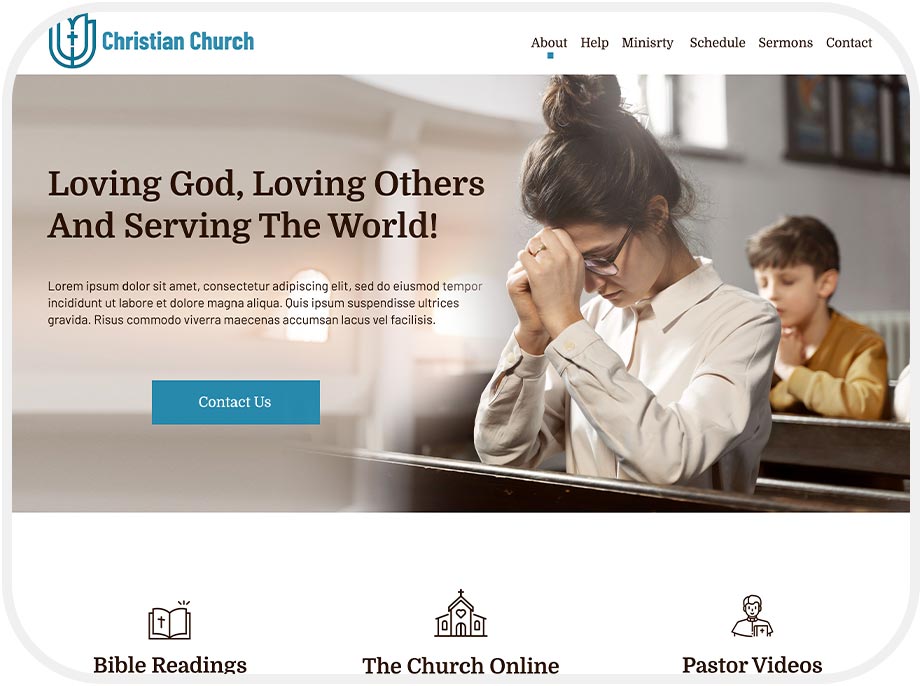 Website For Christian Church